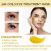 Private Label Collagen Reduce Wrinkles Anti-Puffiness 60pcs 24k Golden Under Eye Mask Eye Patches For Puffy Eyes - Image 4