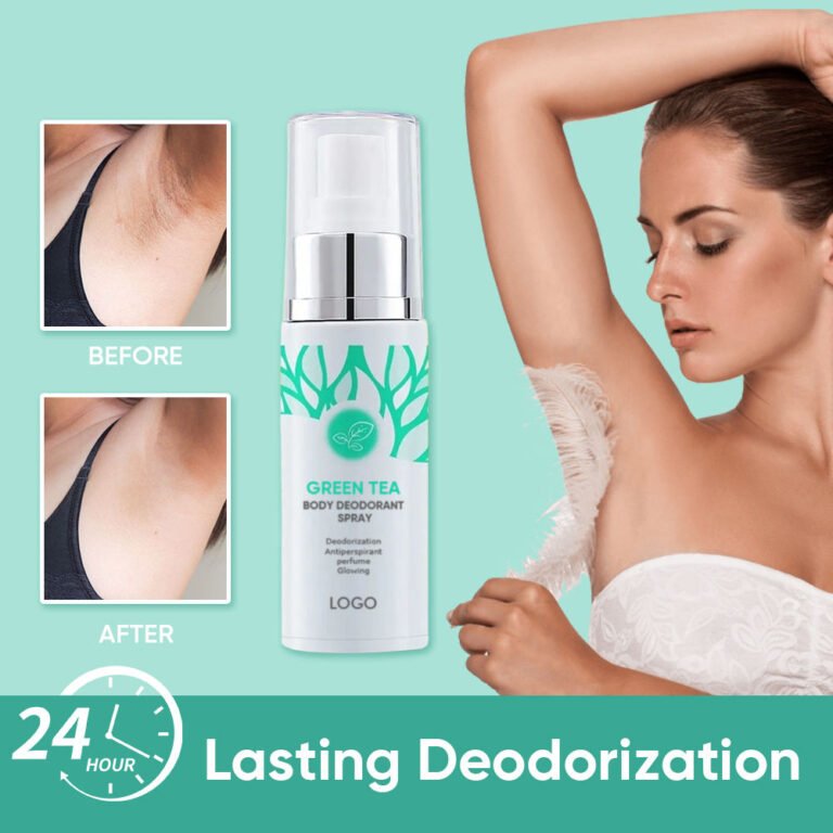 Introducing the Green Tea Body Deodorant Spray – A Refreshing and Effective Solution for Underarm Odor