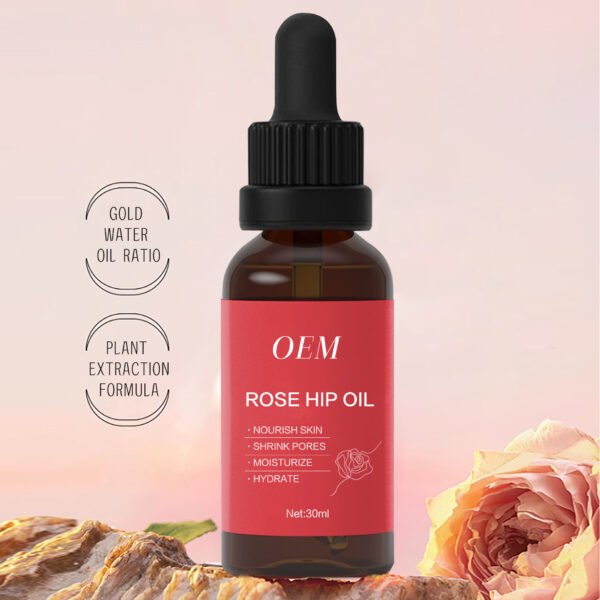NIULOO Rosehip Oil Anti-Aging Improvement Facial Fine Lines Essence Oil Manufacturer Wholesale Private Label OEM - Image 3