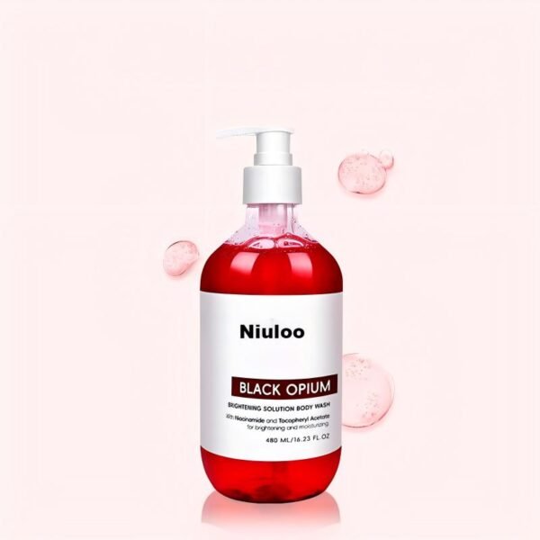 NIULOO Factory Customized Brightening Solution Body Wash Scented Shower Lotion For Moisturiz-ing With Niacinamide Manufacturer OEM Private Label - Image 2