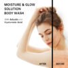 NIULOO Factory Custom Moisture & Glow Solution Body Wash Fragrance Shower Lotion With Hyaluronic Acid Manufacturer OEM Private Label - Image 5