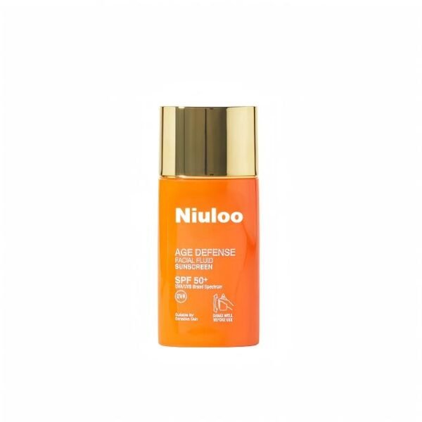 OEM Niuloo Age Defense Facial Fluid Sunscreen SPF50 40ML Manufacturer Wholesale Private Label - Image 3