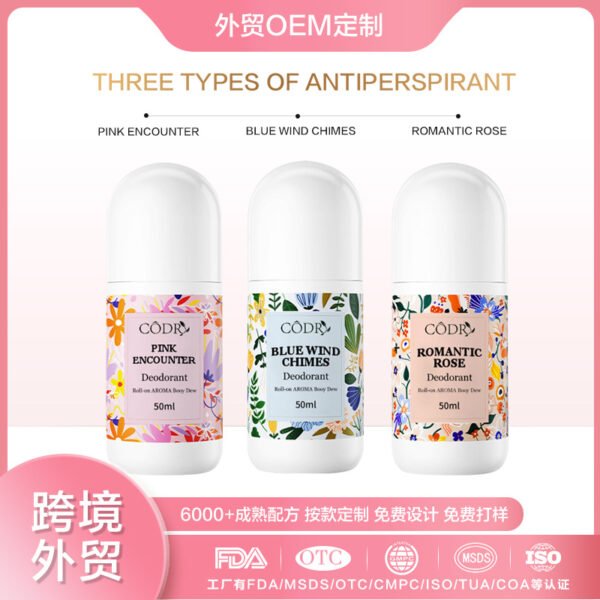 NIULOO Factory Customized Amazon TikTok Hot Selling Aromatherapy Roll-on Fragrance Body Lotion Roll-on Portable Long-lasting Fragrance Antiperspirant Lotion Manufacturer Wholesale OEM Private Label