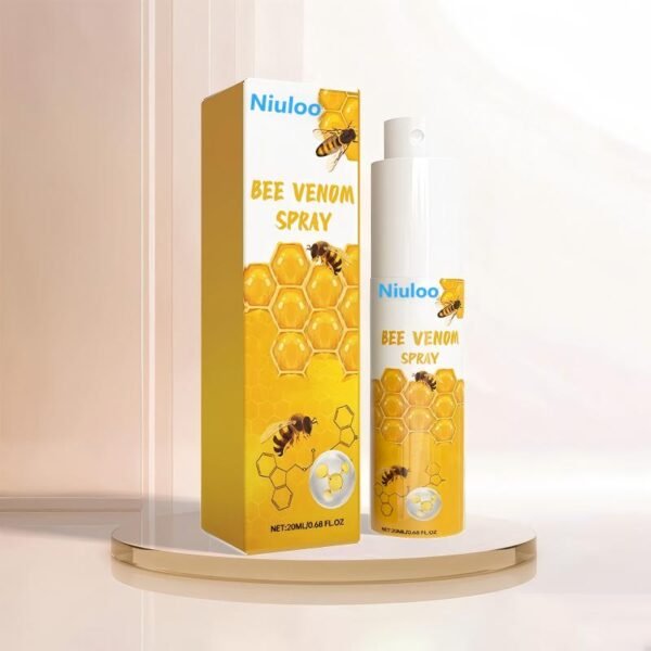 Wholesale Niuloo 20ml Bee Venom Wart Care Spray Cleansing and Fading Body Moles Smoothing Skin Spray Manufacturer OEM Private Label - Image 2