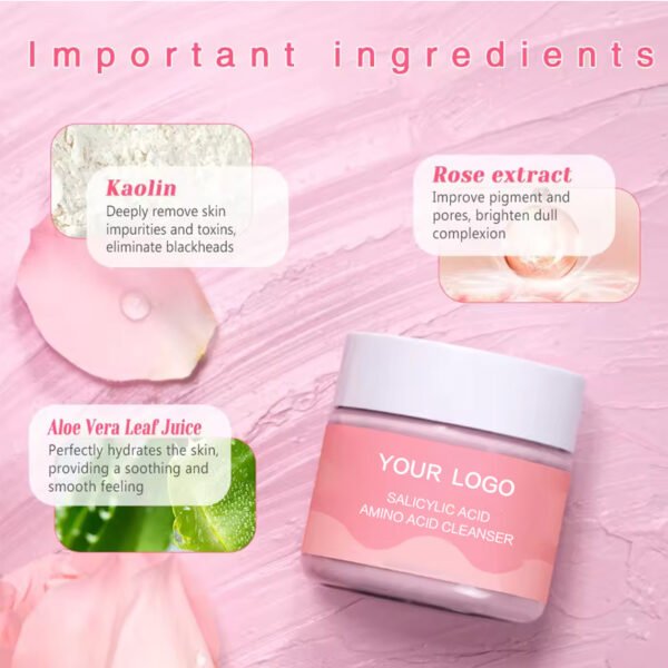 NIULOO Amazon TikTok hot selling peach scrub body bath exfoliating whitening skin scrub Manufacturer customized OEM private label - Image 3