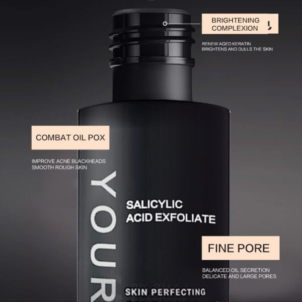 NIULOO Factory Customized Amazon TikTok Hot Selling Salicylic Acid Customized Exfoliating Essence to Improve Blackheads and Enlarged Pores Original Solution Manufacturer OEM Private Label - Image 3