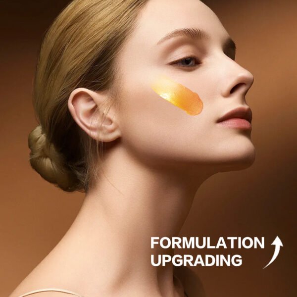 NIULOO Amazon TikTok Hot Selling 24K Gold Peel-off Mask Cross-Border Foreign Trade Gentle Blackhead Removing Gold Powder Mask Manufacturer OEM Private Label - Image 4