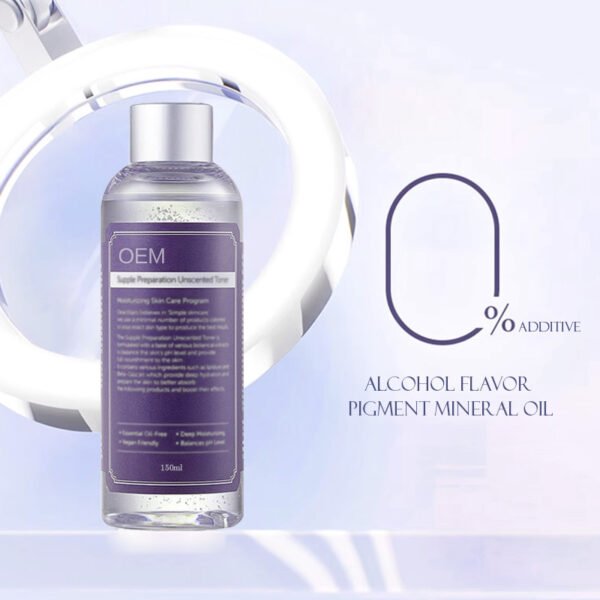 NIULOO Factory Customized Amazon TikTok Hot Selling Plant Extract Toner Refreshing Texture Gentle Moisturizing Wet Compress Toner Manufacturer OEM Private Label - Image 4