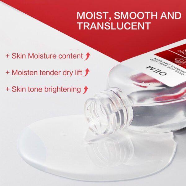 NIULOO Factory Customized Amazon TikTok Hot Selling Niacinamide Malaysia Glycerin Deep Moisturizing Rejuvenating Essence Water Skin Care Glycerin Manufacturer Wholesale OEM Private Label - Image 4