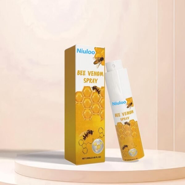 Wholesale Niuloo 20ml Bee Venom Wart Care Spray Cleansing and Fading Body Moles Smoothing Skin Spray Manufacturer OEM Private Label