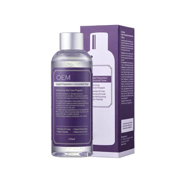 NIULOO Factory Customized Amazon TikTok Hot Selling Plant Extract Toner Refreshing Texture Gentle Moisturizing Wet Compress Toner Manufacturer OEM Private Label - Image 5