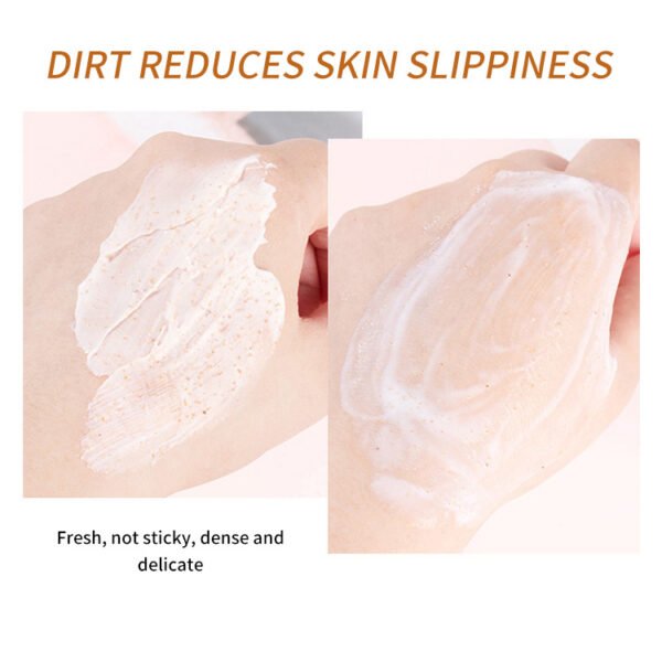NIULOO Factory Customized Amazon TikTok Hot Selling Fruit Bath Salt Scrub Exfoliating Stain Removing Body Care Scrub Manufacturer OEM Private Label - Image 5