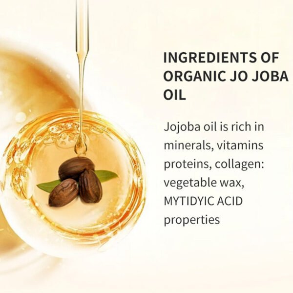NIULOO Factory Customized Amazon TikTok Hot Selling Organic Jojoba Oil OEM Nourishing Hair Soothing Repairing Facial Base Oil Manufacturer Wholesale OEM Private Label - Image 5