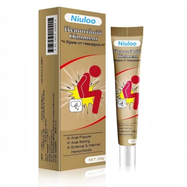 Wholesale Niuloo Hemorrhoid Cream Hemorrhoid Care Cream 20g Manufacturer OEM Private Label