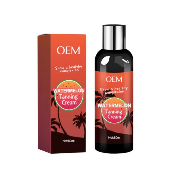 NIULOO Factory Customized Amazon TikTok Hot Selling Sunless Tanning Cream European and American Natural Wheat Bronze Tanning Lotion Moisturizing Moisturizing Cream Manufacturer Wholesale OEM Private Label - Image 6