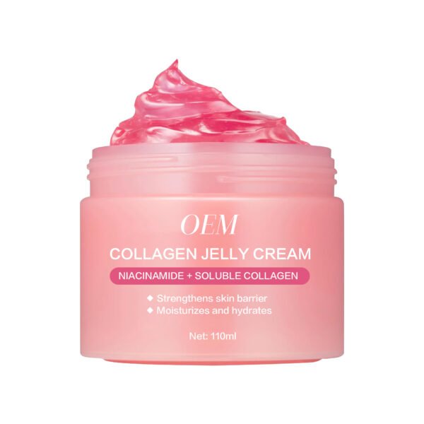 NIULOO Factory Customized Amazon TikTok Hot Selling Collagen Jelly Cream Moisturizing Firming Brightening Skin Light Line Facial Moisturizer Manufacturer Wholesale OEM Private Label - Image 6