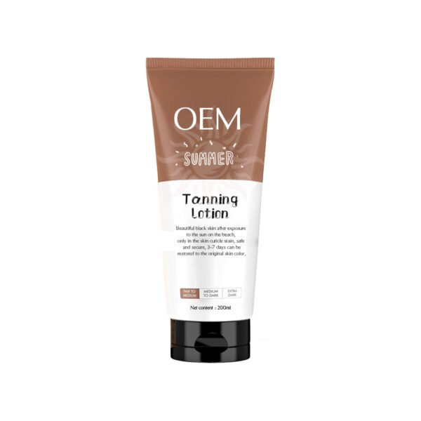 NIULOO Factory Customized Amazon TikTok Hot Selling Tanning Lotion Body Lotion Tanning Cream Skin Care Manufacturer Wholesale OEM Private Label - Image 6