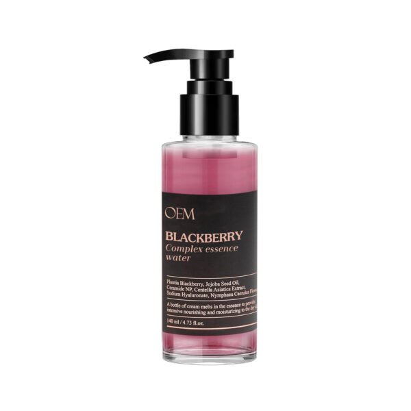 NIULOO Factory Customized Amazon TikTok Hot Selling Blackberry Complex Cream Essence Water Long-lasting Moisturizing Light Line Soothing Facial Essence Manufacturer OEM Private Label - Image 6
