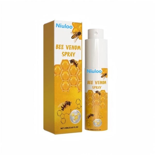 Wholesale Niuloo 20ml Bee Venom Wart Care Spray Cleansing and Fading Body Moles Smoothing Skin Spray Manufacturer OEM Private Label