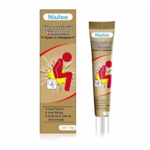 Wholesale Niuloo Hemorrhoid Cream Hemorrhoid Care Cream 20g Manufacturer OEM Private Label