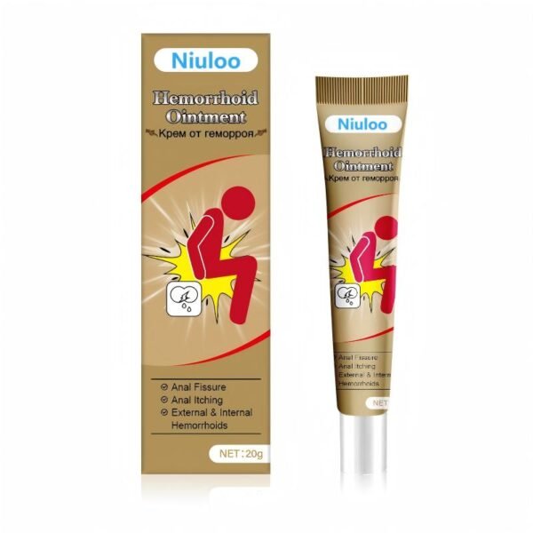 Wholesale Niuloo Hemorrhoid Cream Hemorrhoid Care Cream 20g Manufacturer OEM Private Label