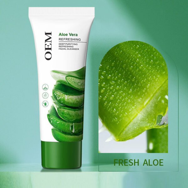 NIULOO Amazon TikTok Hot Sale Flower and Fruit Facial Cleanser Refreshing Moisturizing Cleansing Dirt Cleanser Facial Skin Care Products Manufacturer OEM Private Label - Image 9